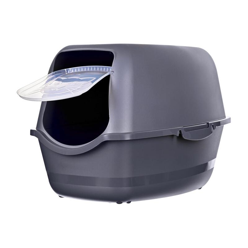 Diamentiq Baya Anthracite - Caja De Arena Para Gatos - 55,5 X 40 X 38,7 Cm