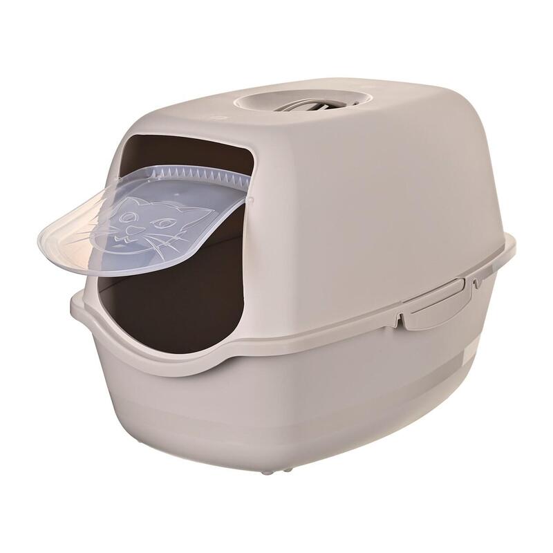 Diamentiq Baya Cool Beige - Caja De Arena Para Gatos - 55,5 X 40 X 38,7 Cm