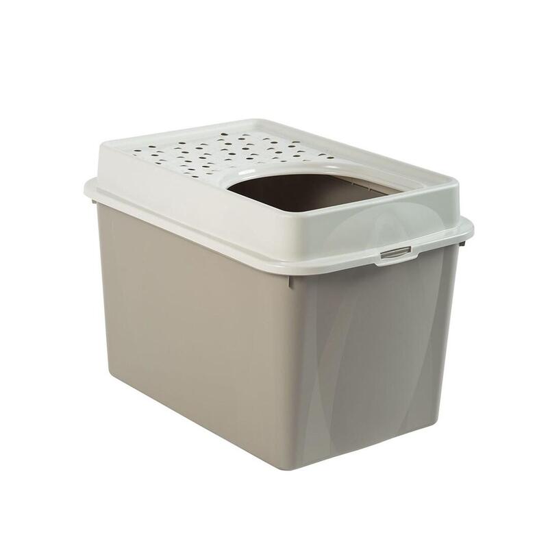 Caja De Arena Para Gatos Rotho Berty Eco Cappuccino