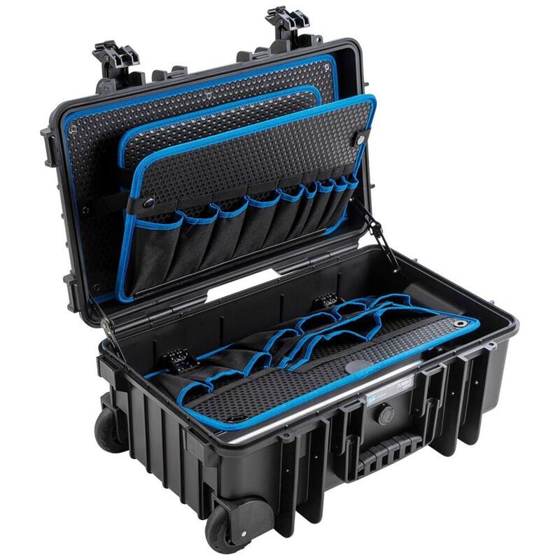 Caja De Herramientas B&W Profi Tipo Jumbo6600 117.20/P-G Negra