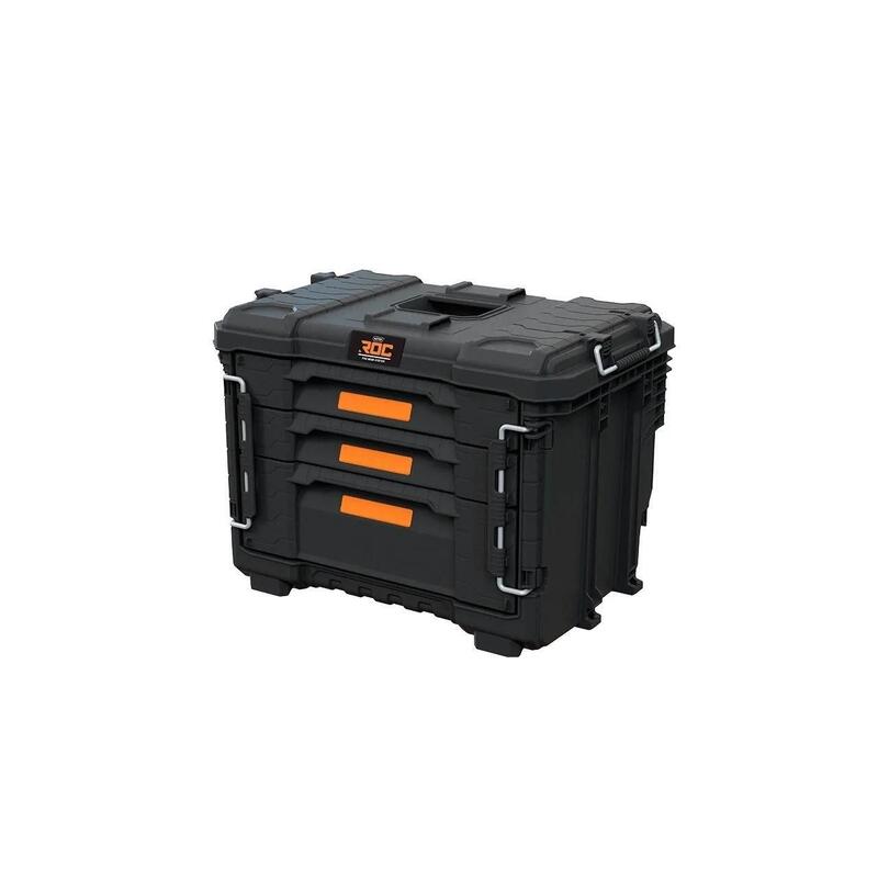 Caja De Herramientas Keter Diy Roc Pro Gear 3 Cajones Unidad Xl 56,5×37,5×41,3 Cm
