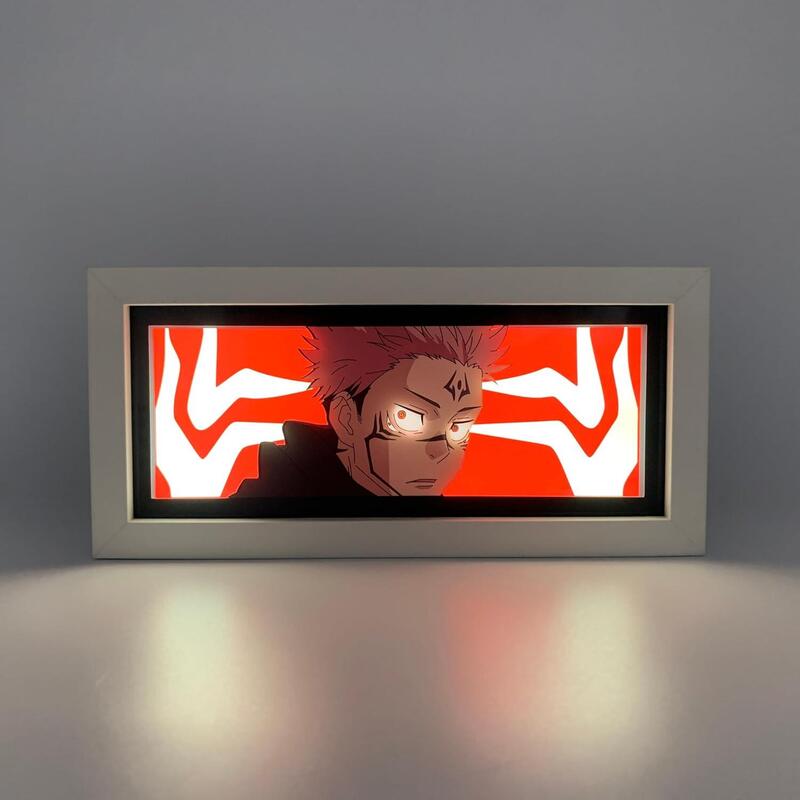 Caja De Luz Led Jujutsu Kaisen Ryomen Sukuna