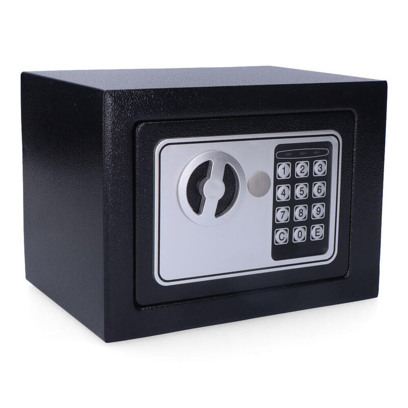 Caja Fuerte Electronica/Llave 23x17x17cm Cfc3 Ne 13385 Micel