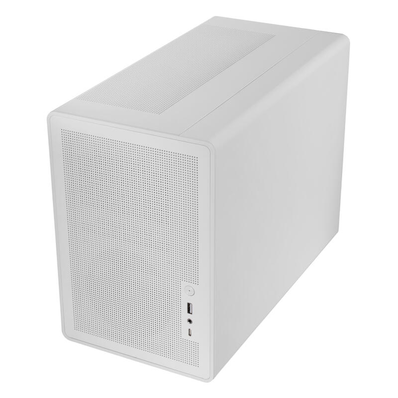 Caja Microatx Mars Gaming Mcxps Cristal Templado Mesh Gpu 280-360mm 1x3.5 2x2.5 Blancocompatible Atx/Sfx