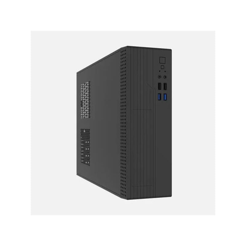 Caja Microatx Slim Appc-502sf Fa/500 Approx Caja Microatx Slim / 1×3.5' Hdd + 2×2.5' Ssd / 1×80 Mm / Usb 3.0 ×2 + Usb 2.0 ×2 / Fuente Sfx 500w / Negro