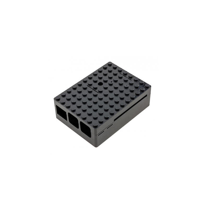 Caja Negra Tipo Block Lego Para Raspberry Pi Con 4 Usb
