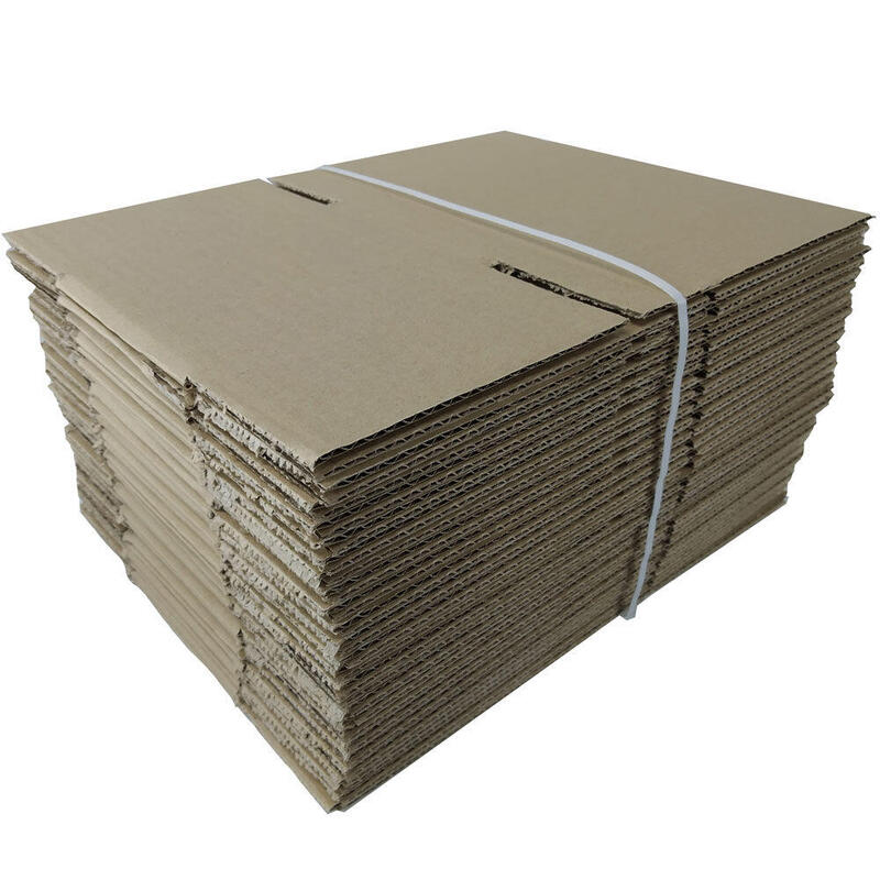 Caja Pack De 25 Unidades Carton Embalaje Calidad 1pop 165x120x95mm