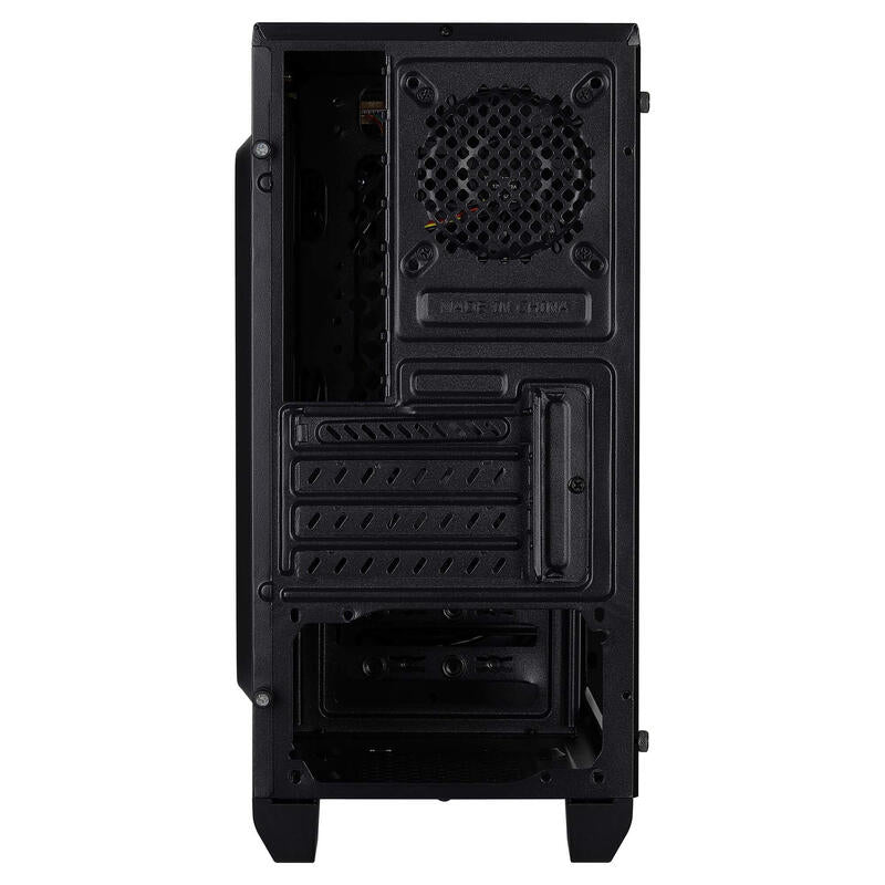 Caja Pc Aerocool Black Micro-Atx Cylon Frontanl Elegante Con Linea De Iluminacion Rgb Lateral Transluciodo Acrilico Lector Sd Y Microsd 198(W)X459(H)X413(D)