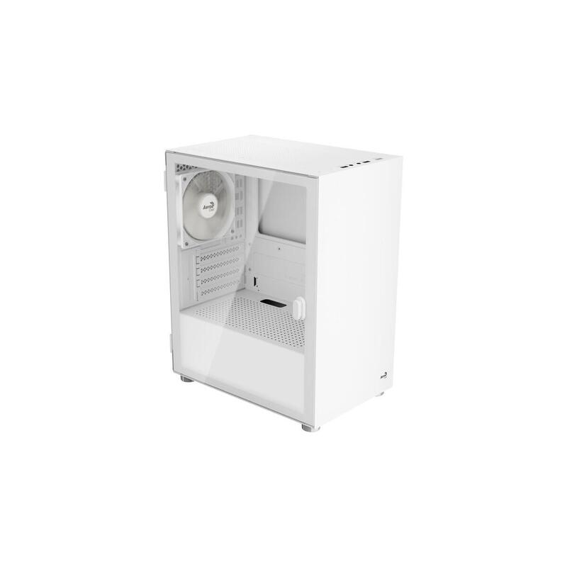 Caja Pc Aerocool Cs-111-G-Wt-V1 Vidrio Templado Accs-Pc19013.21 Blanca