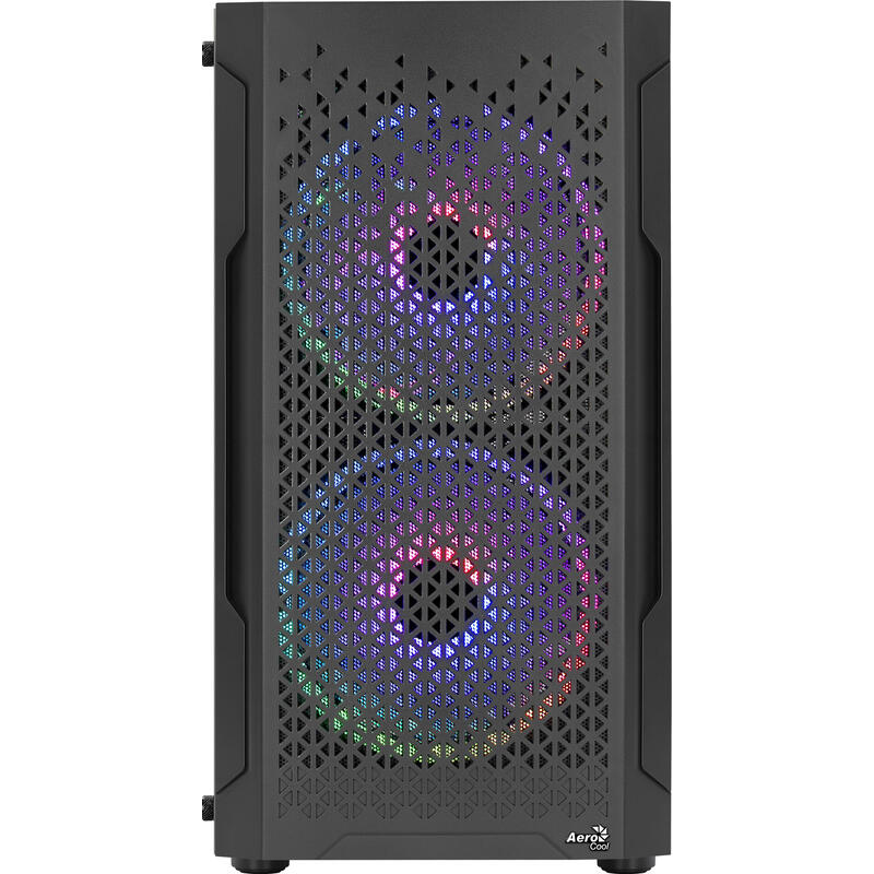 Caja Pc Aerocool Mini Trinity V2 Black Microatx/Miniitx