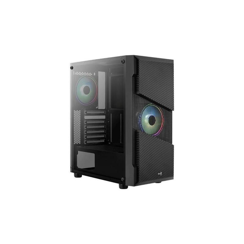 Caja Pc Aerocool Pgs Menace Saturn Rgb-G-Bk-V1 Black Mid Tower Pc Case