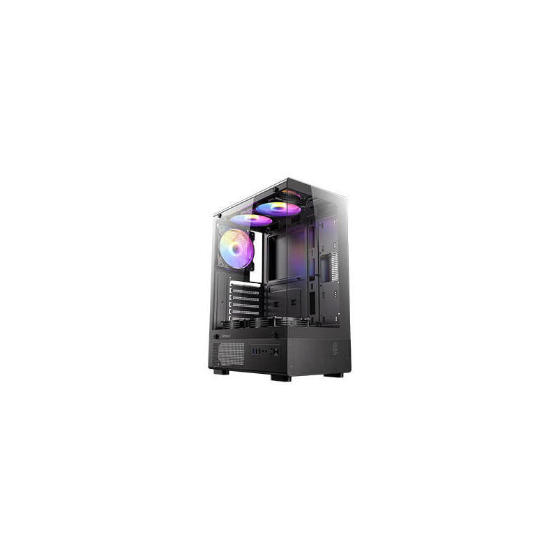 Caja Pc Antec Vcx300 Argb Midi Tower Negro