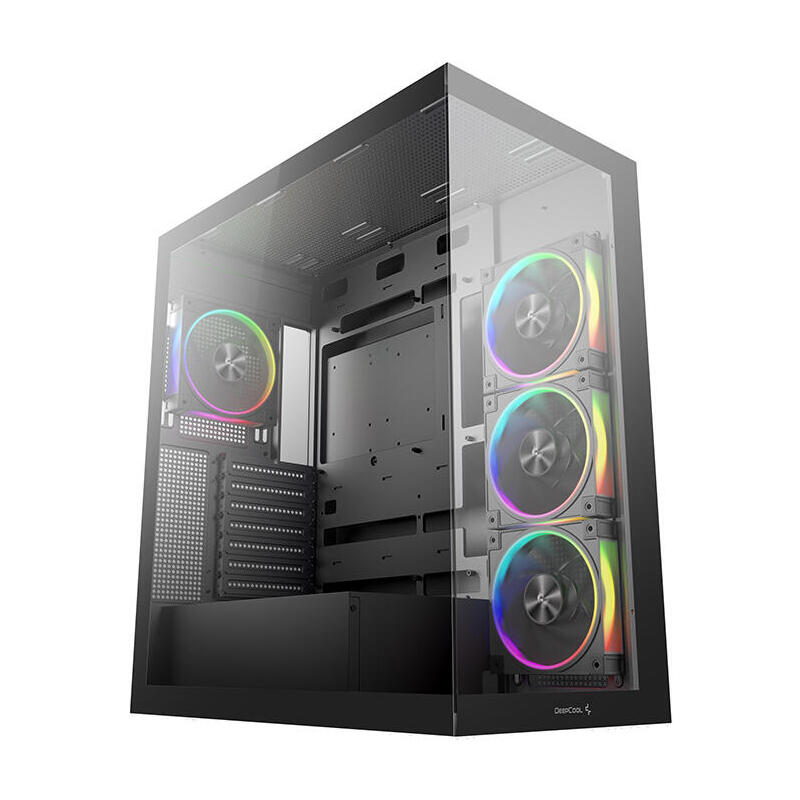Caja Pc Atx Semitorre Deepcool Cg580v2 4f Negra R-Cg580-Bkada4-G-2