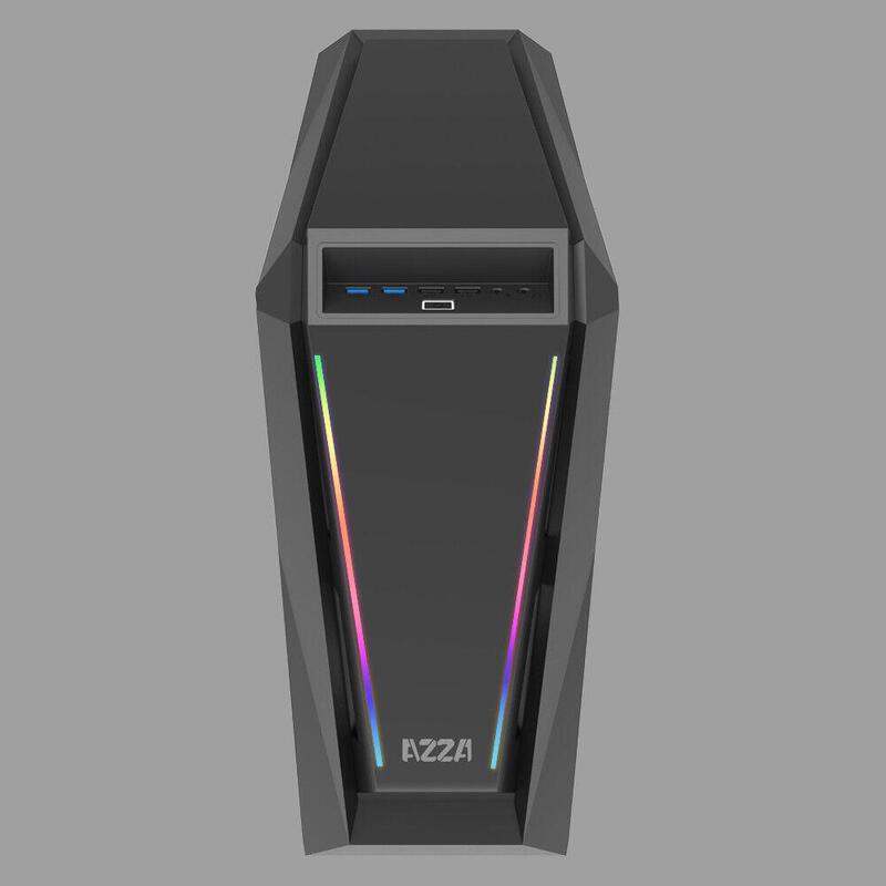 Caja Pc Azza Midi Atx Chroma 410a (B/Win) 1x Rgb Csaz-410a