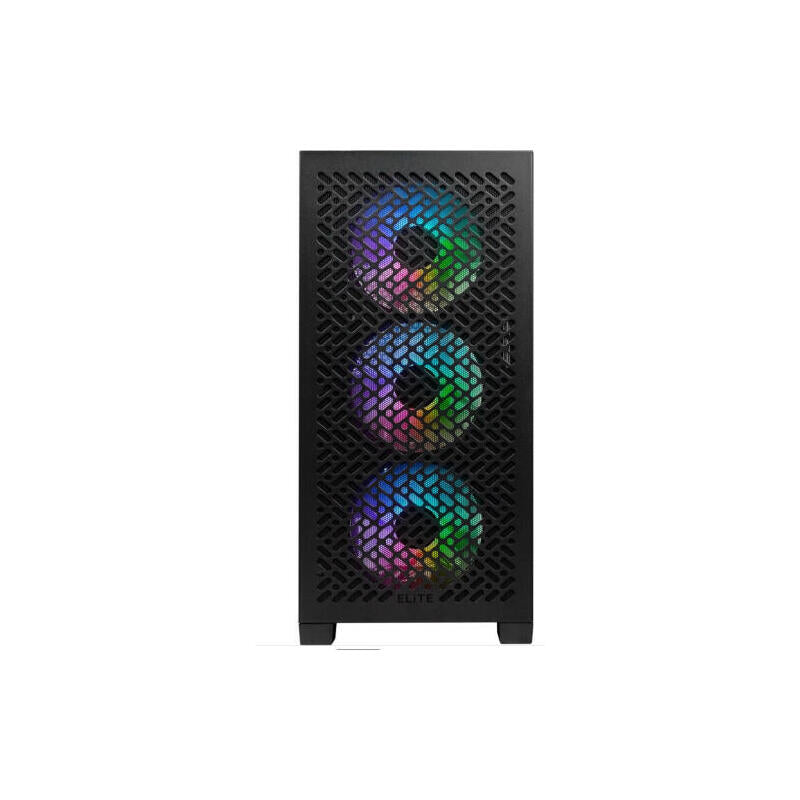 Cooler Master Elite 302 (Negro, Tempered Glass) E302-Kgnn-S00