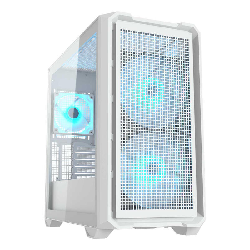 Caja Pc Cougar Minitorre Mx600 Mini Rgb Blanca
