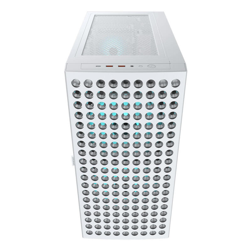 Caja Pc Cougar Semitorre Airface Eco Rgb Blanco