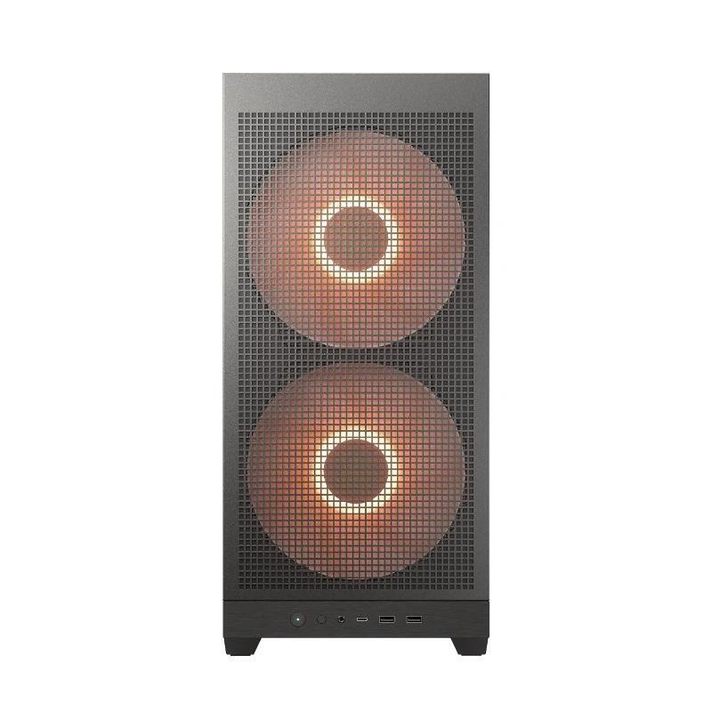 Caja Pc Cougar Semitorre Mx600 Max Rgb Black