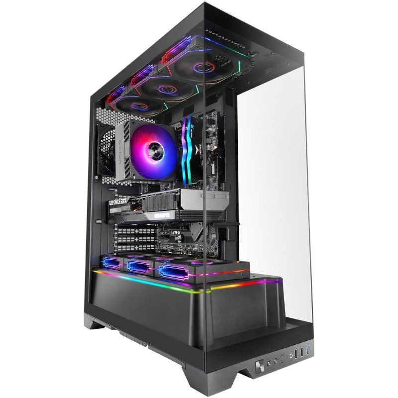 Caja Gaming Semitorre Mars Gaming Mc-Prisma