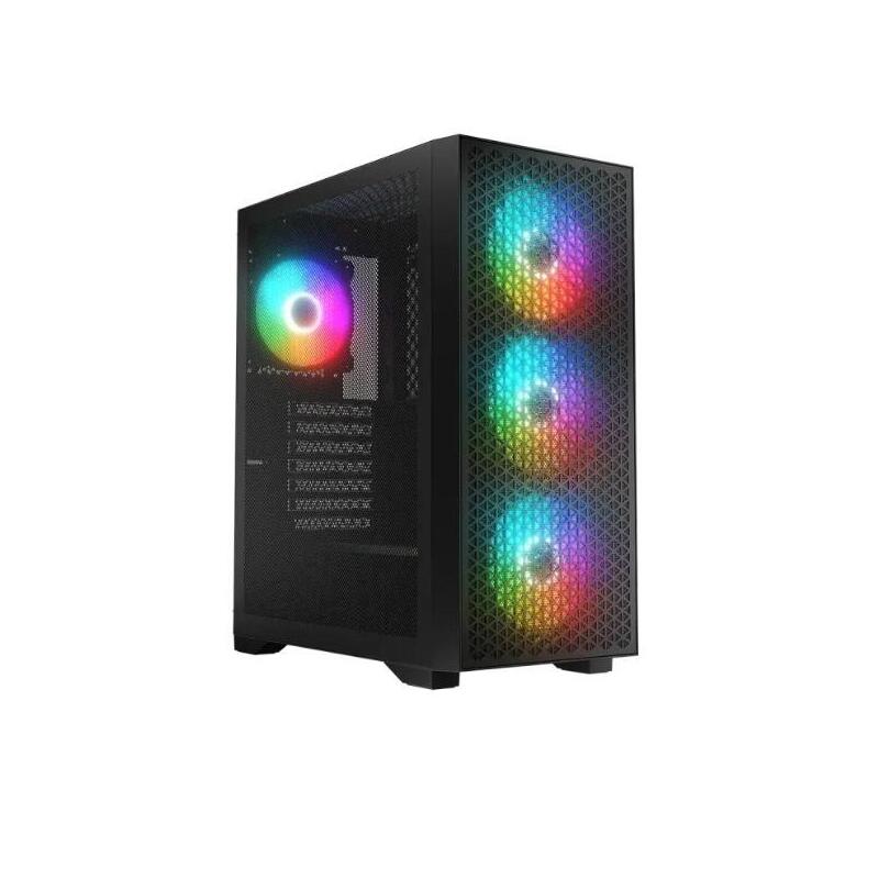 Caja Pc Logic Dart Pro Argb Midi Usb-C Negro