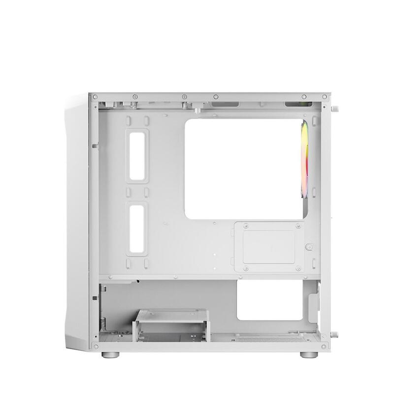 Caja Pc Logic Portos Argb Mini Usb 3.0 Blanco
