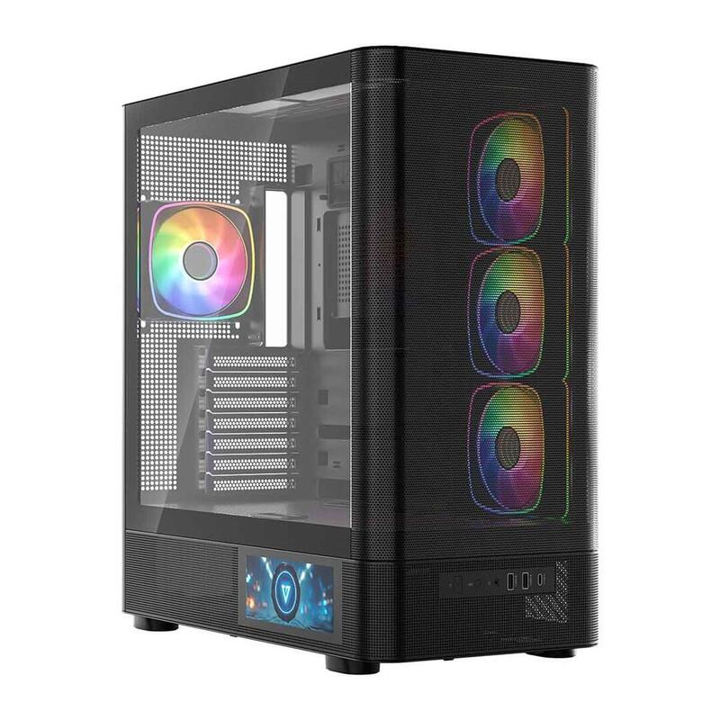 Caja Pc Modecom Volcano Aq400 Argb Midi Negro