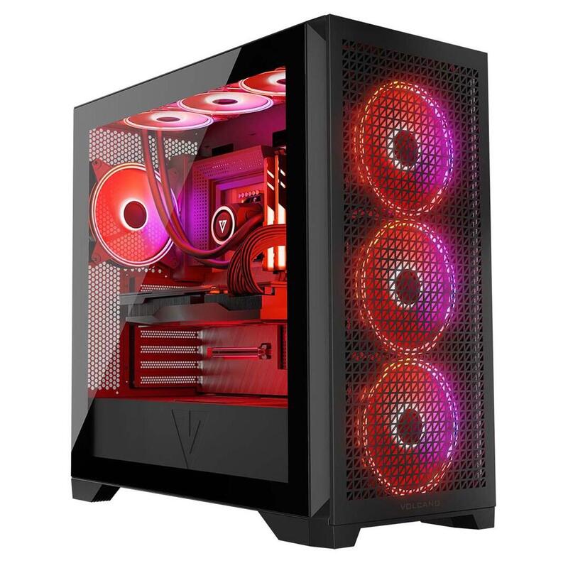 Caja Pc Modecom Volcano Expanse T Apex Argb Midi Black