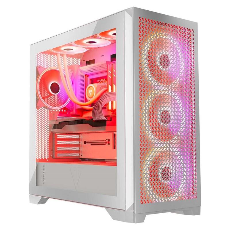 Caja Pc Modecom Volcano Expanse T Apex Argb Midi White