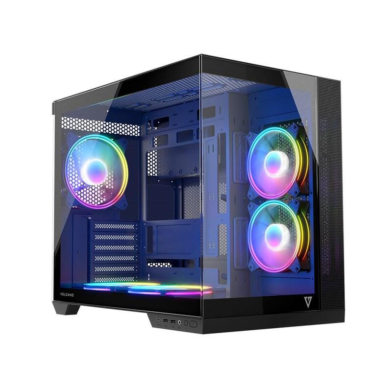 Caja Pc Modecom Volcano Panorama Apex Argb 5f Midi
