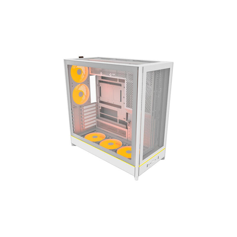 Caja Pc Montech Hs01 Pro (W) Blanco