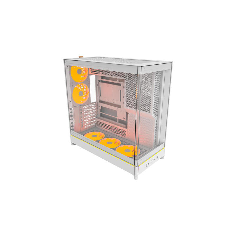 Caja Pc Montech Hs02 Pro (W) Blanco