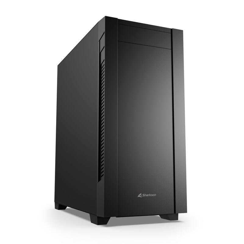Caja Pc Sharkoon S25-V2 (Negro, Modell 2026) 4044951045693