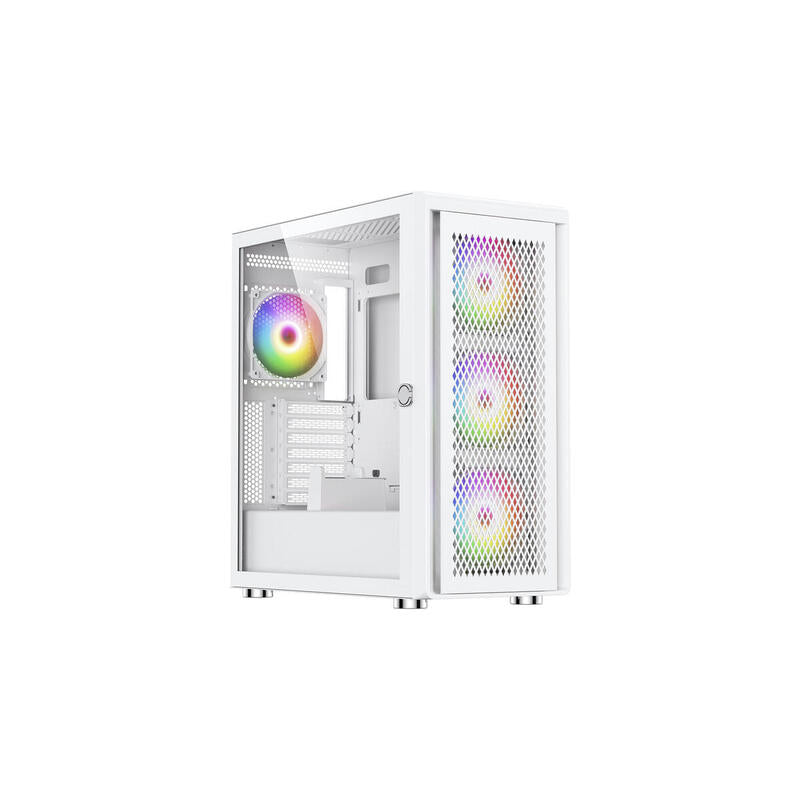 Caja Pc Silentware Air 100 (Blanco, Tempered Glass) Air100white