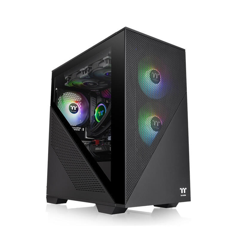 Caja Pc Thermaltake Divider 170 Tg Argb Negro, Ca-1s4-00s1wn-00