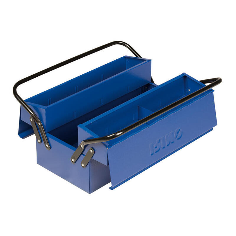 Caja Portaherramientas 2 Asas Y 3 Bandejas 400x210x190mm 902021 Irimo