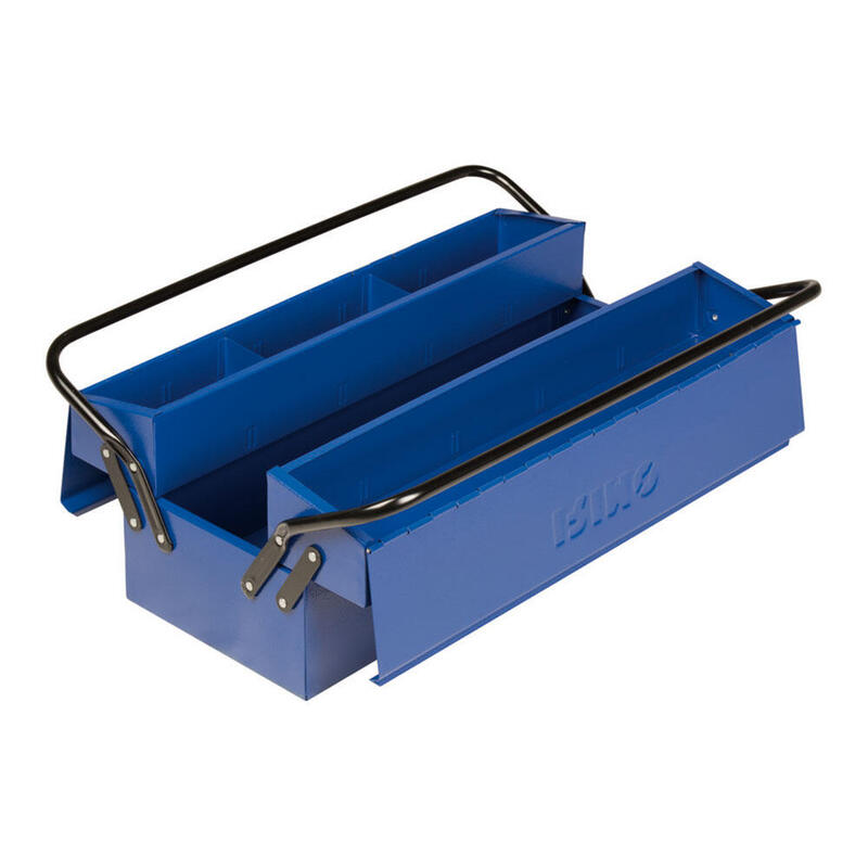Caja Portaherramientas 2 Asas Y 3 Bandejas 500x210x190mm 902031 Irimo