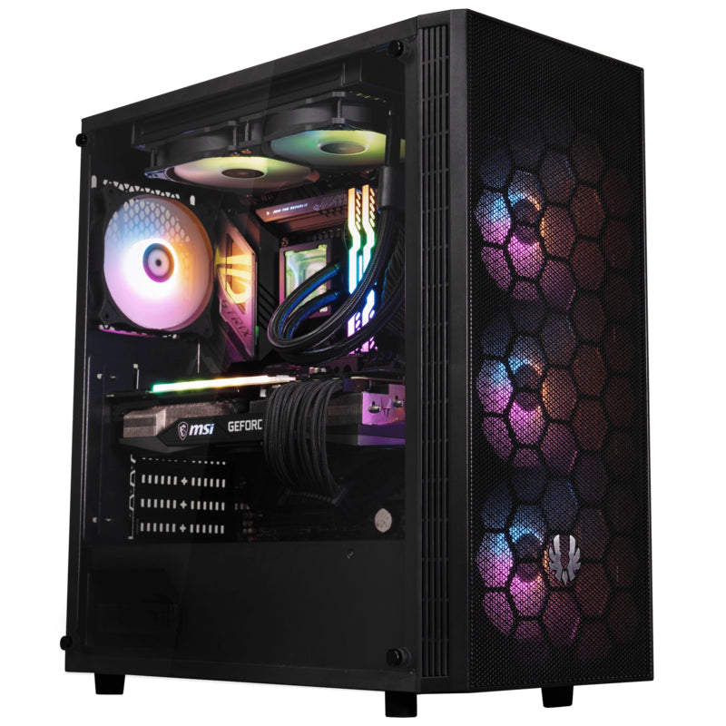 Caja Semitorre Atx Hades F-Rgb Negro Bitfenix Atx/ 2 X Usb 3.0/ 2x 3,5 4x2,5