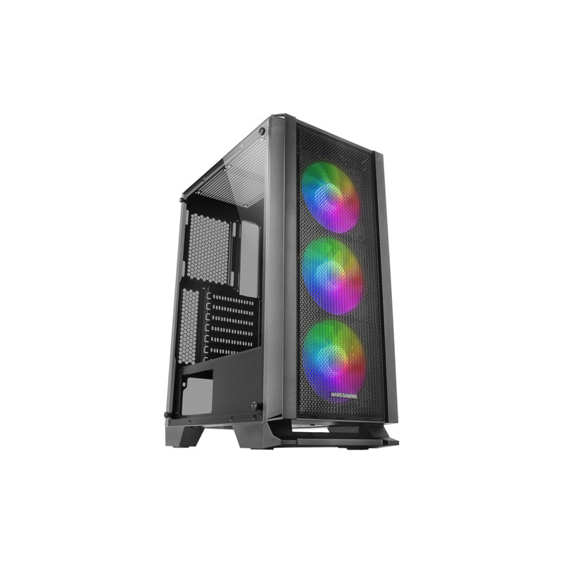 Caja Semitorre Atx Mc-Lcdx Negro Mars Gaming