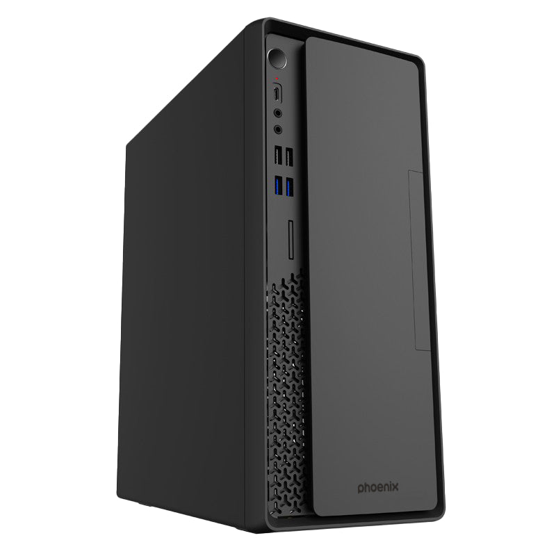 Caja Sobremesa Phoenix Lite Evo De 15 Litros Para Placas Matx Y Fuente Tfx Usb 3.0 Y Tipo C