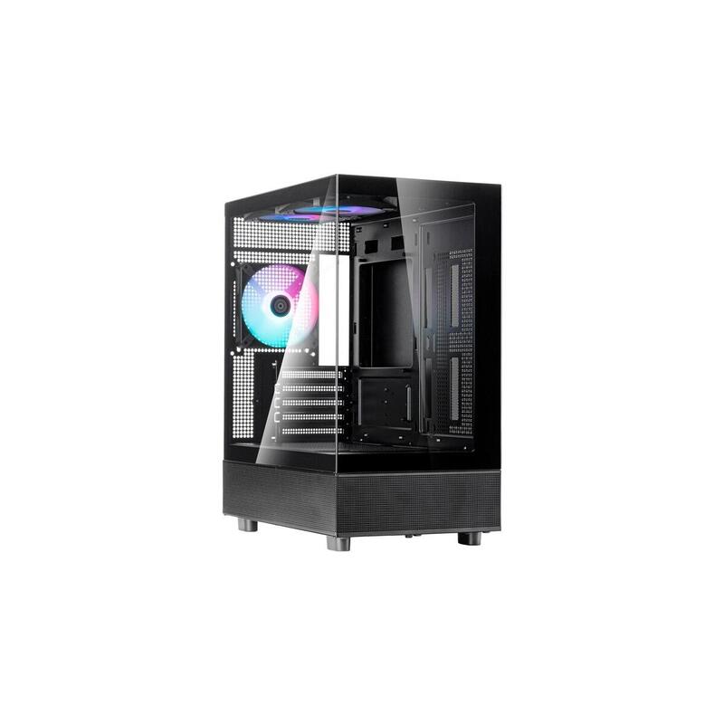 Cajas Pc Silverstone Sst-Ld04-B-Argb De Torre Negro