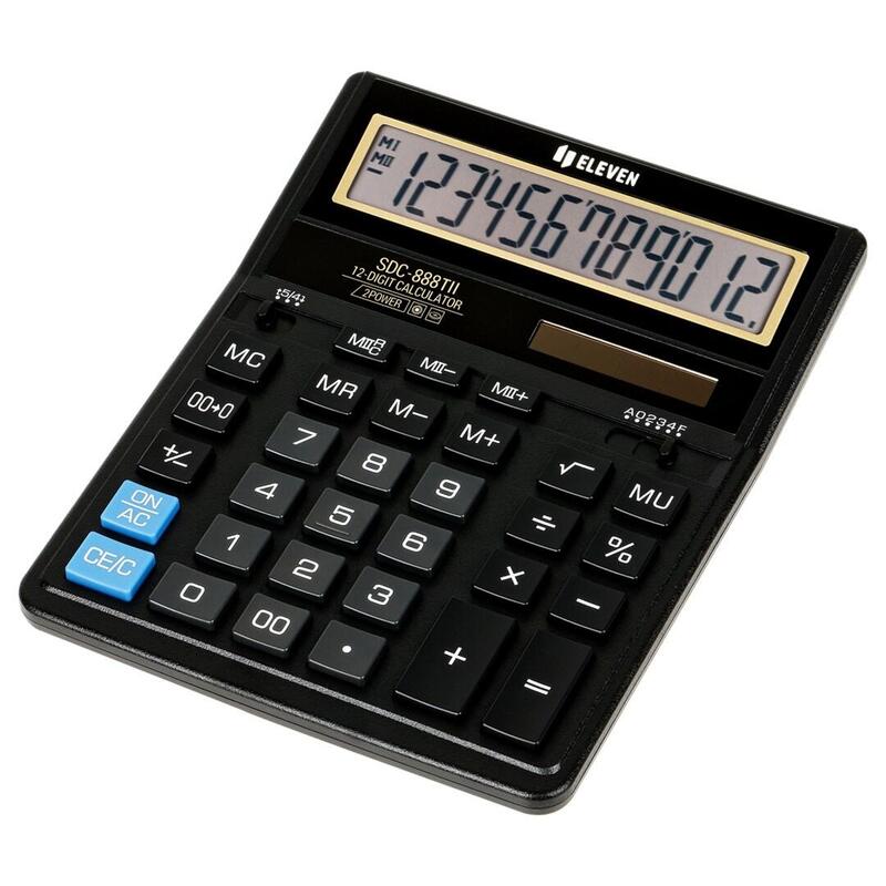 Calculadora De Oficina Eleven Sdc-888tii