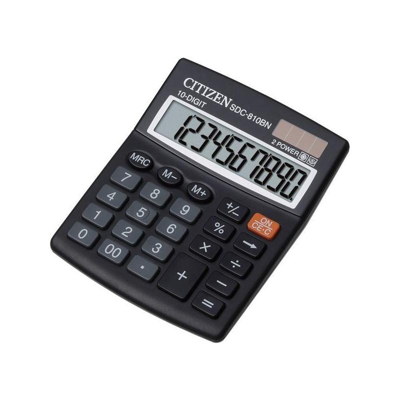 Calculadora Oficina Ciudadana Sdc-810nr 10 Digitos 127x105mm Negra