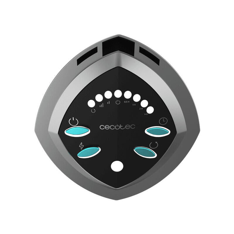 Calefactor Eléctrico Cecotec Readywarm 1000 Power Tower Exterior Negro 1000 W Halógeno