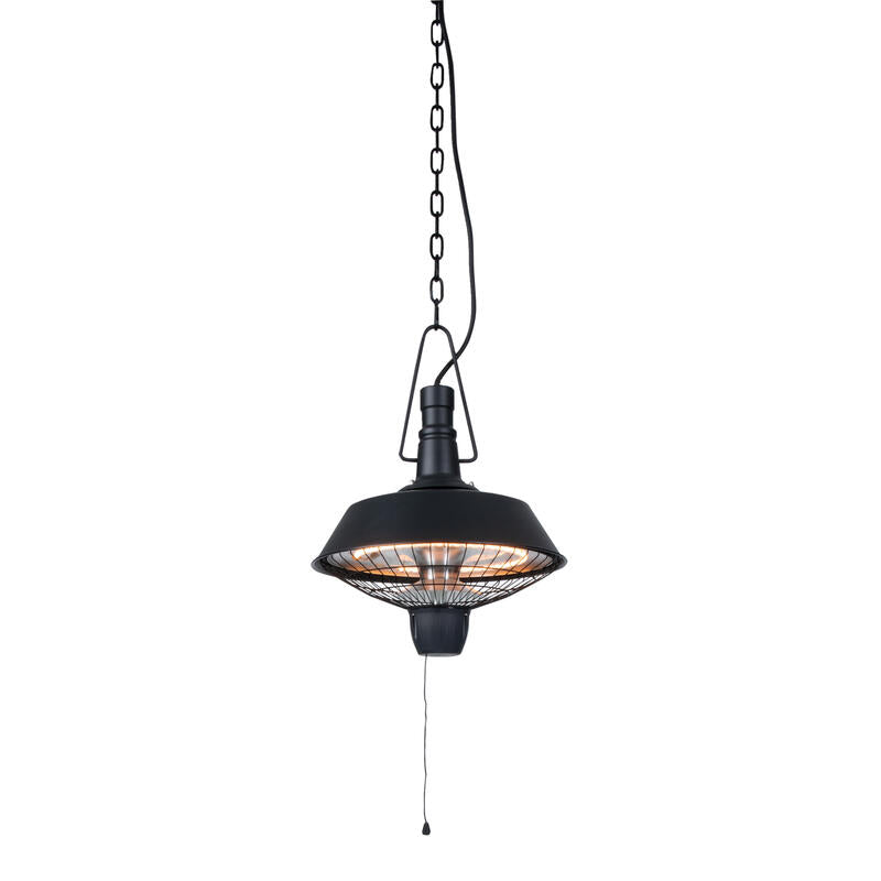 Calefactor Sunred Rsh16, Indus Bright Colgante Infrarrojos, 2100 W, Negro