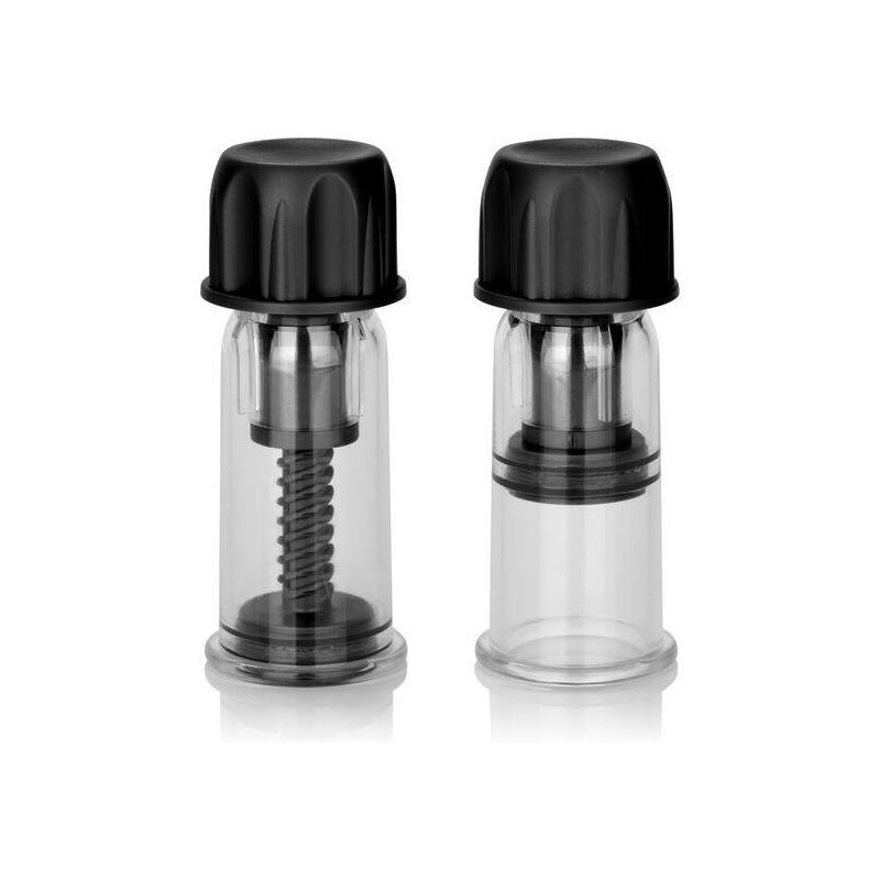 Calex Vaccum Twist Succionadores Pezones Negro