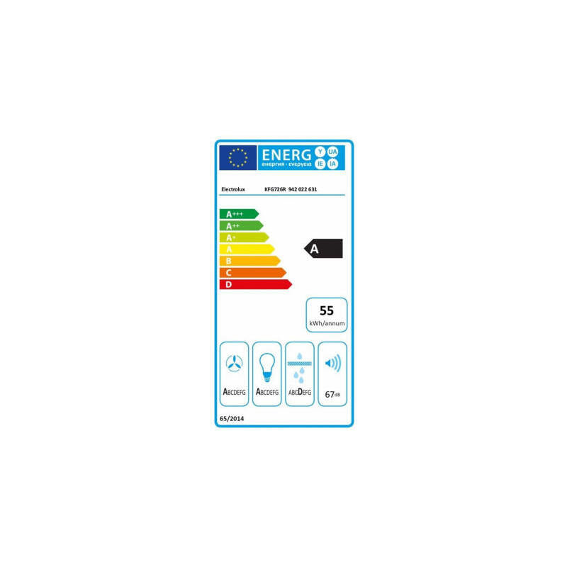 Camana Okap Electrolux Kfg726r