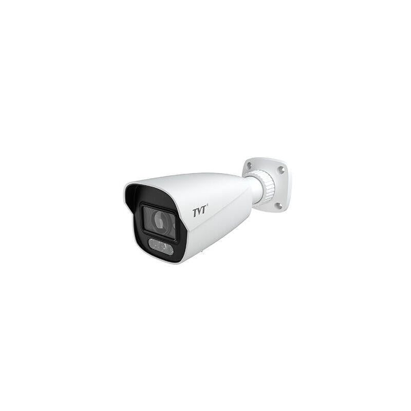 Cámara Bullet Ip 4mp 2.8~12 Mm Full Color 24/7 Light Explorer Luz Blanca Mic Ip67