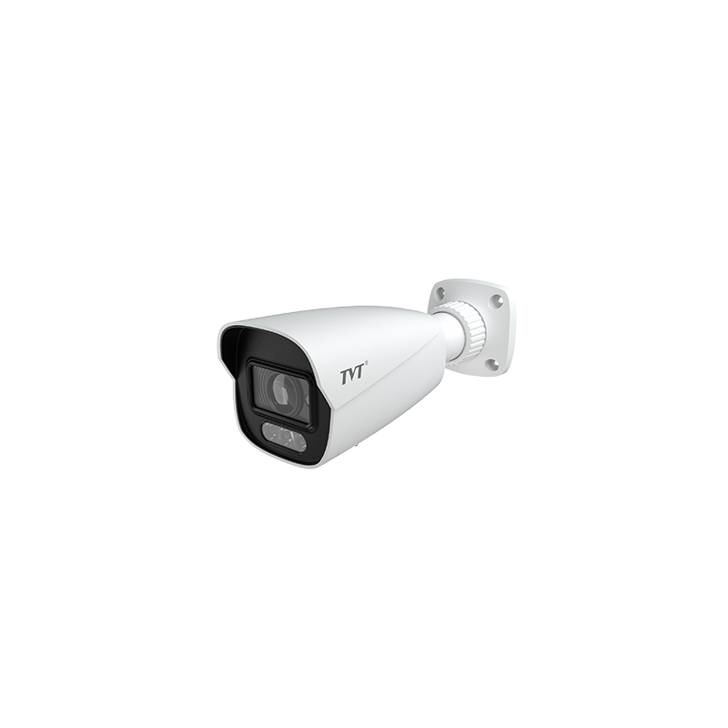 Cámara Bullet Ip 8mp 2,8mm Luz Blanca 30m Ip67 Audio Mic Light Explorer