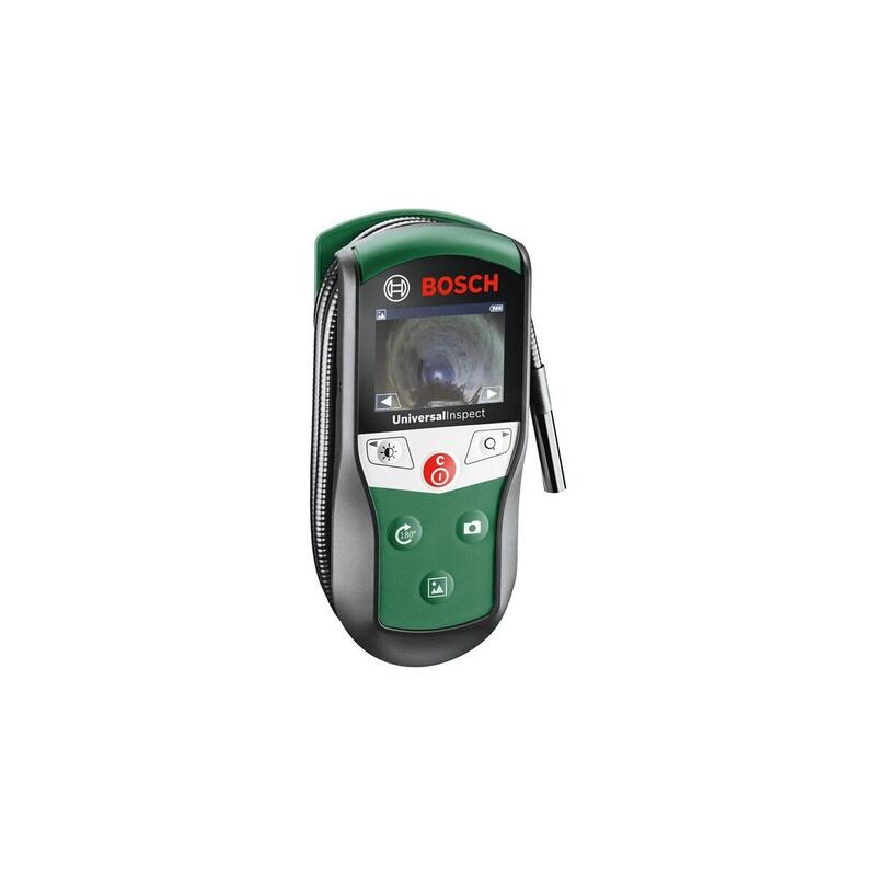Cámara De Inspección Bosch Bricolaje Y Jardín Universalinspect Verde Negro, Con Juego De Accesorios 06036870z0