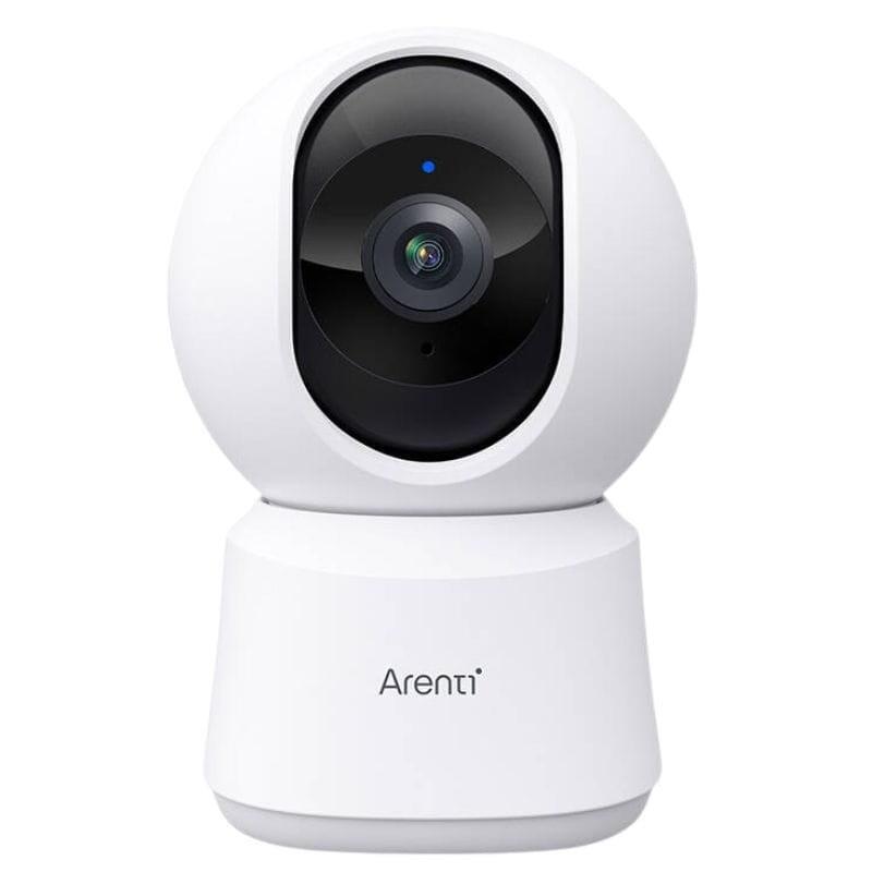 Cámara De Seguridad Ip Arenti P2q 4mp Uhd 2k Wifi Dual 360º Visión Nocturna Blanca